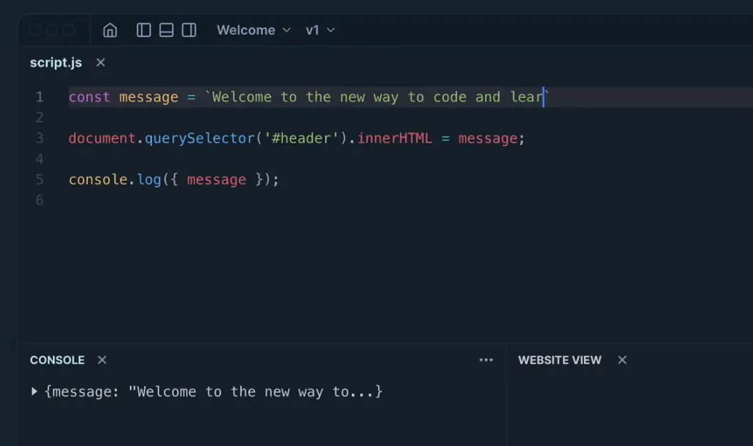 Javascript Playground